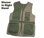 Deluxe Olive/Tan Vest - Right Hand -  Medium