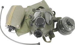 Romanian Army M85 Gas Mask Set