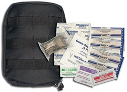 ROTHCO MOLLE TACTICAL FIRST AID KIT - BLACK