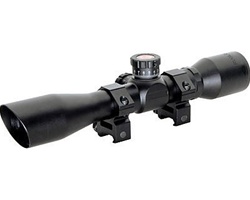 Truglo Scope Tactical 4x32 w/rings Blk Box