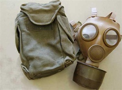 French Military ANP M51 Gas Mask Respirator