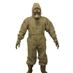 German Military NBC (Nuclear, Biological, Chemical) Protective Suit Set