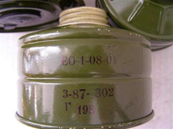 Russian Soviet Surplus NBC 40mm Gas Mask Filter