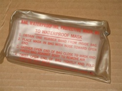 U.S. Army M1 Gas Mask Waterproofing Bag kit