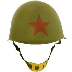 Russian M52 Steel Helmet w/ Soviet Red Star