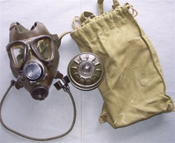 Iraqi Army M85 Gas Mask with Filter