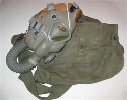 U.S. Army M4 Lightweight Service Gas Mask and Carrier