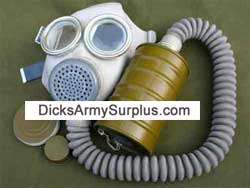 Chinese Army MF4 Gas Mask