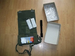 British ARMY Surplus Chemical/Vapor Detection Kit