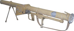 Spanish Army Bazooka with Shield - Demilled