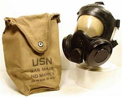 US Navy Diaphragm (ND) Gas Mask Mark V