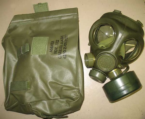 army gas mask