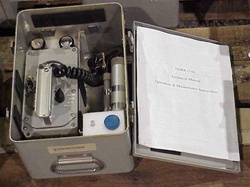 Dual-probe Geiger Counter Set w/case and spare GM tubes