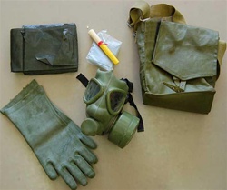 Serbian Army M1 Gas Mask Respirator Gulf War