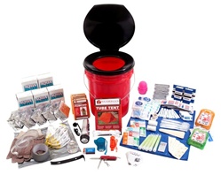 5 Person Guardian Bucket Survival Kits