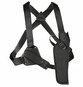 Verticl Shoulder Holster Blk-Sz 0