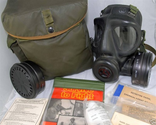 British Army S6 Respirator NBC Gas Mask anf Filter